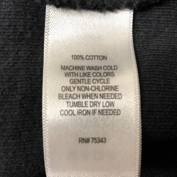 Lachlan British Inspired- Black Ribbed Pullover with 4 Snaps at neck line - Picture 5 of 5